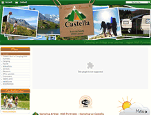 Tablet Screenshot of campingcastella.com